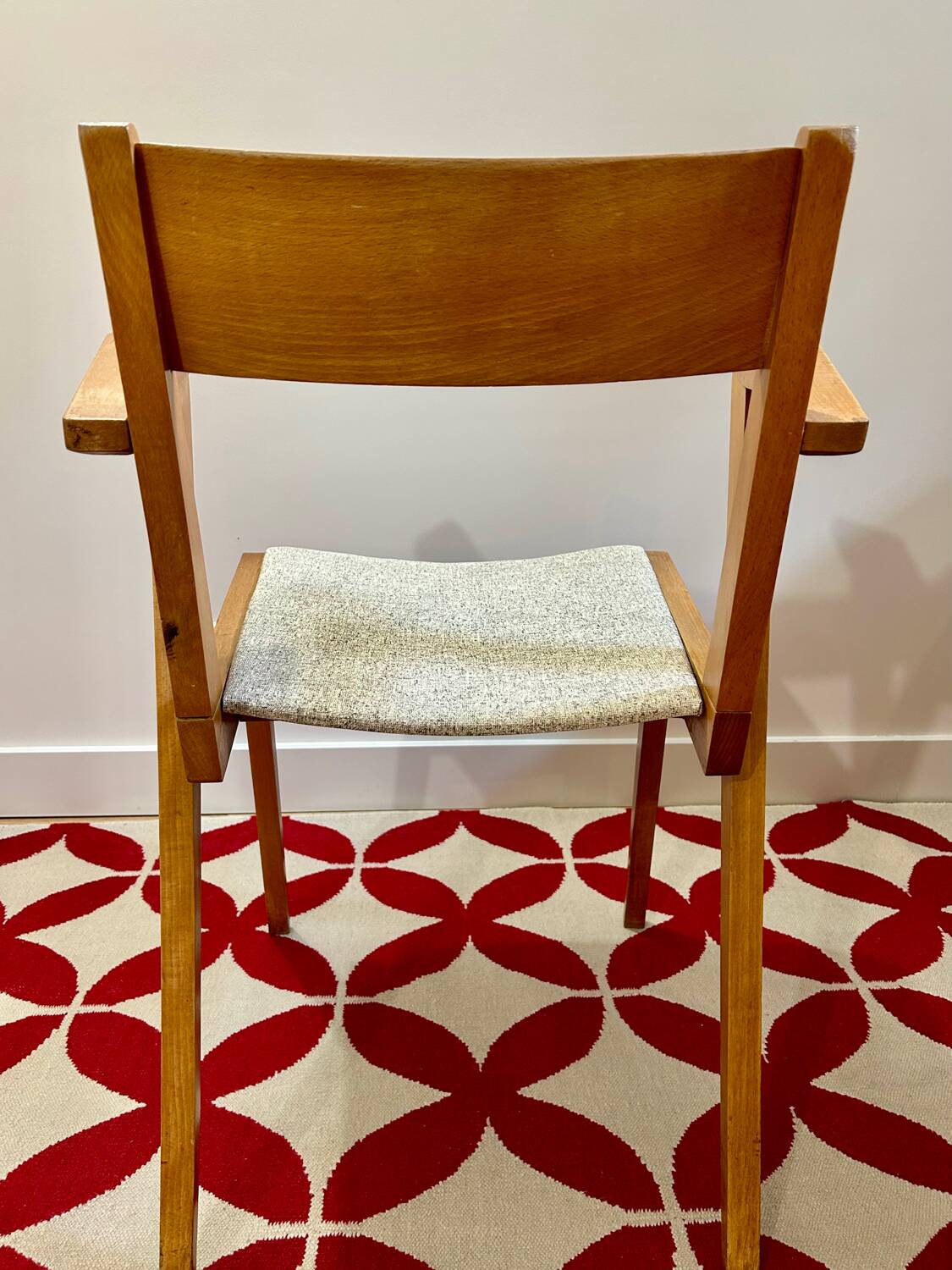 Light wood chair