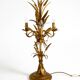 Original 1970s floral table lamp by Hans Kögl in the shape of a wheat sheaf