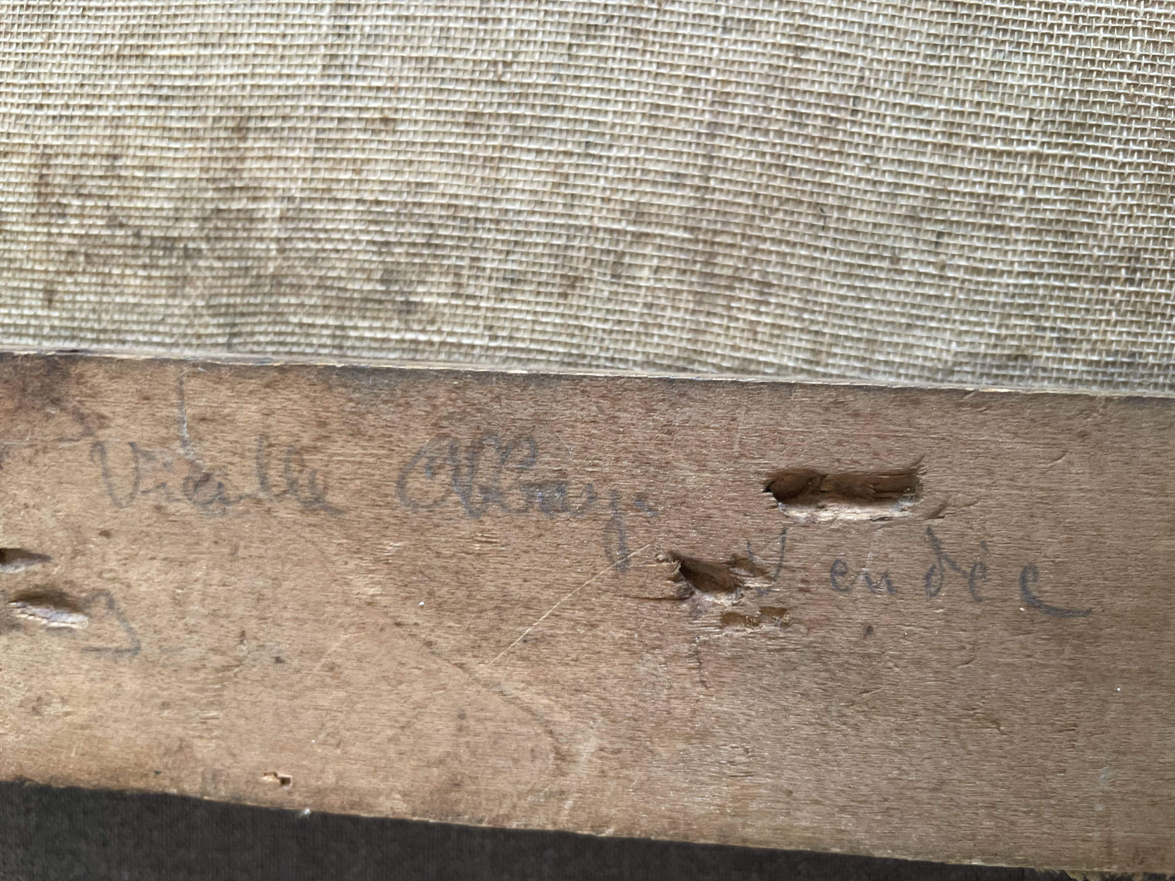 Huile sur toile paysage