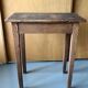 Console table in raw wood