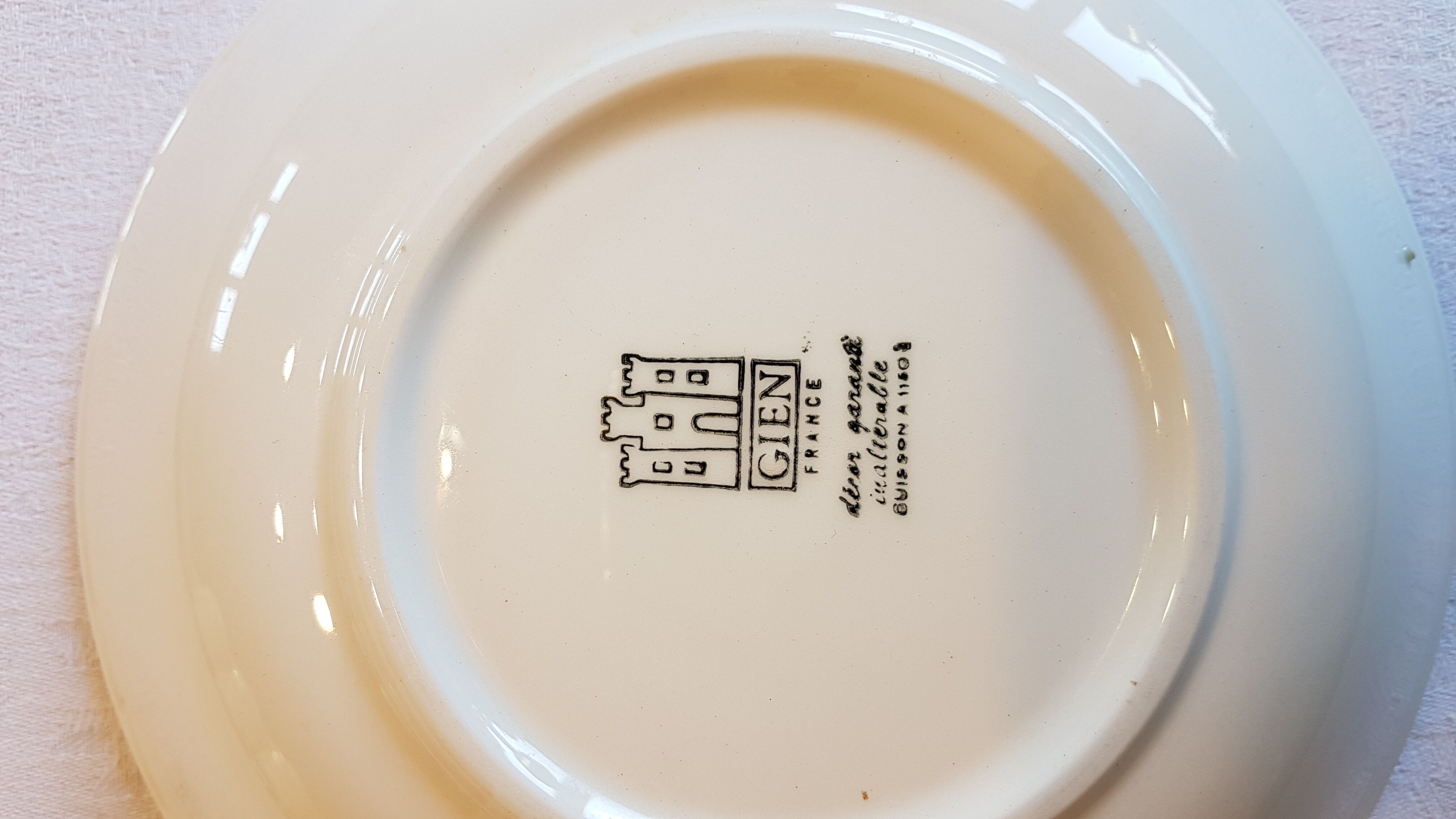 Gien earthenware Cup