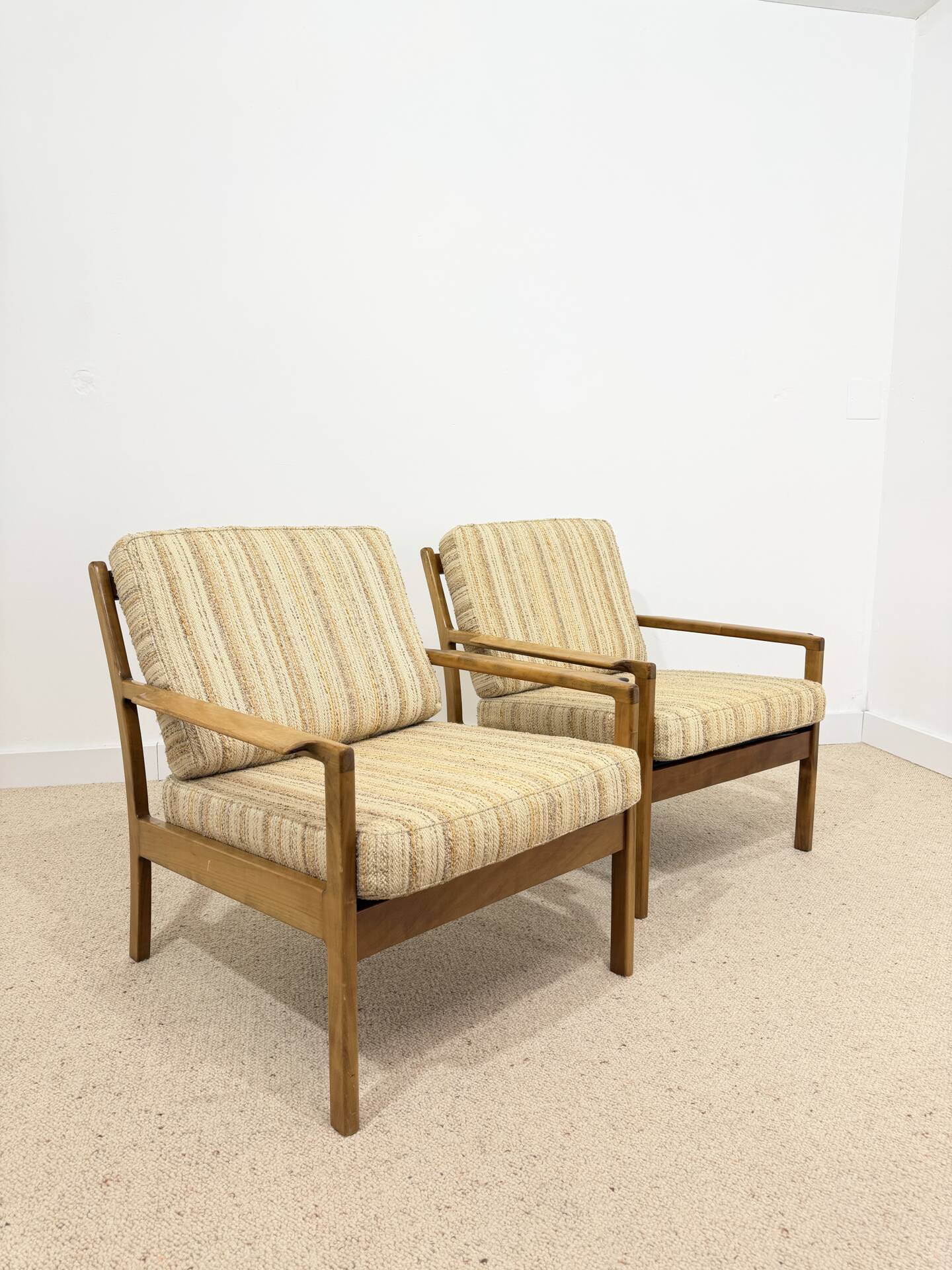 Pair of vintage armchairs