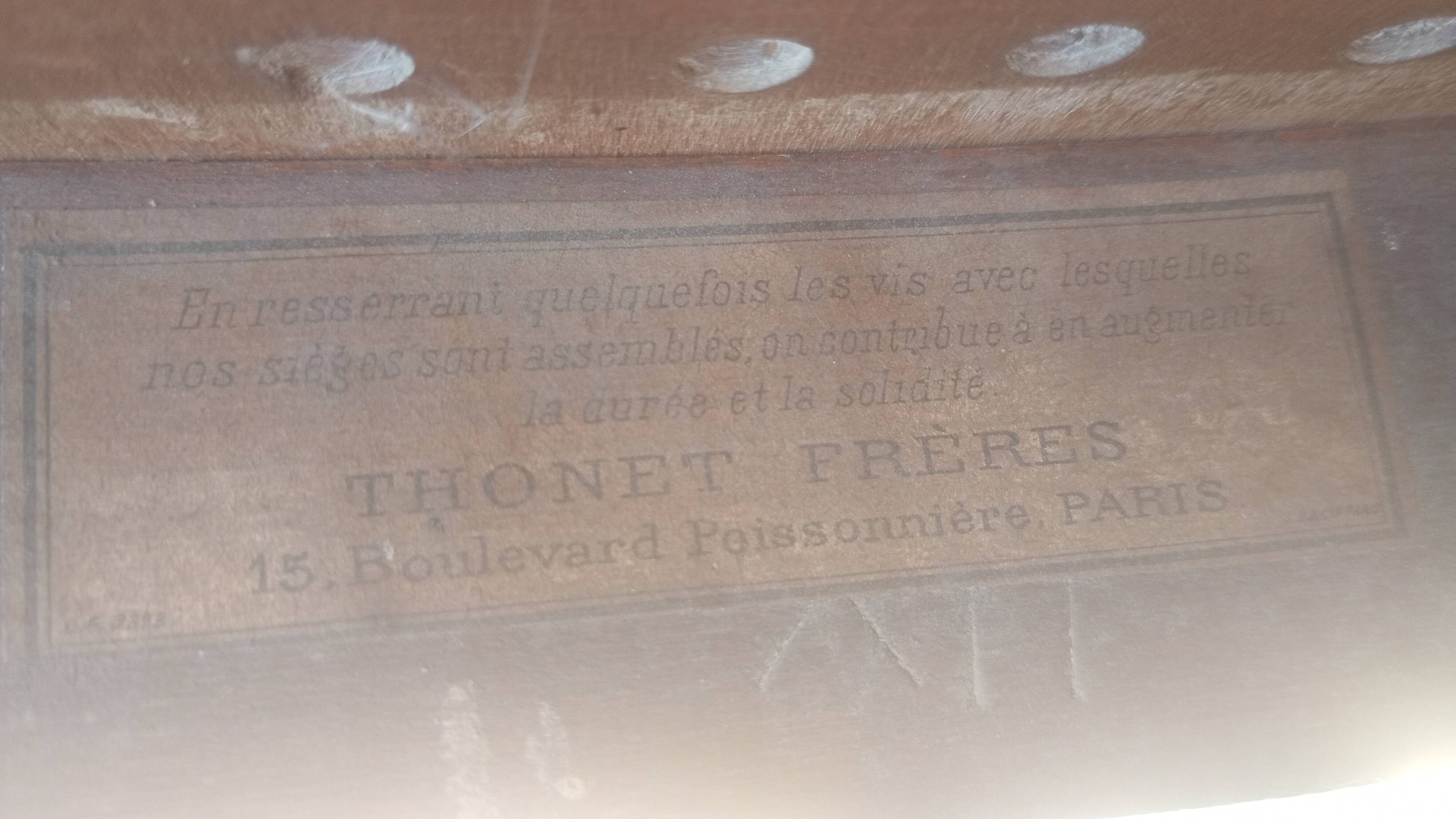 Thonet armchair 1900
