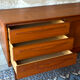 Vintage Scandinavian teak sideboard, 1960.