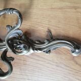 Paire d'applique en bronze de style louis xv rocaille