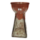 smoked glass Hyacynthe vase