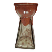 smoked glass Hyacynthe vase