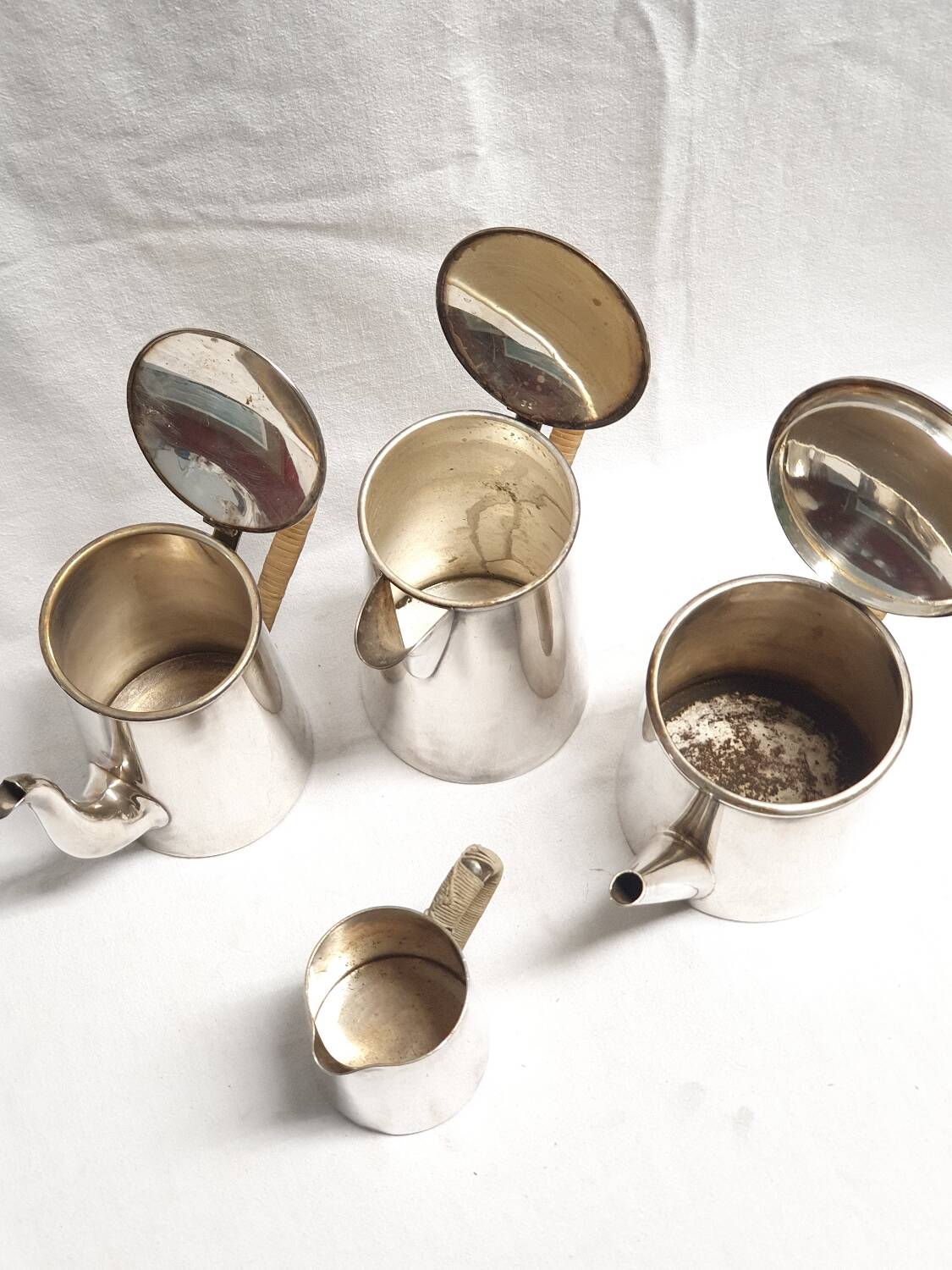 Art Deco tea/coffee service – Mappin & Webb – circa 1925 – Prince's Plate