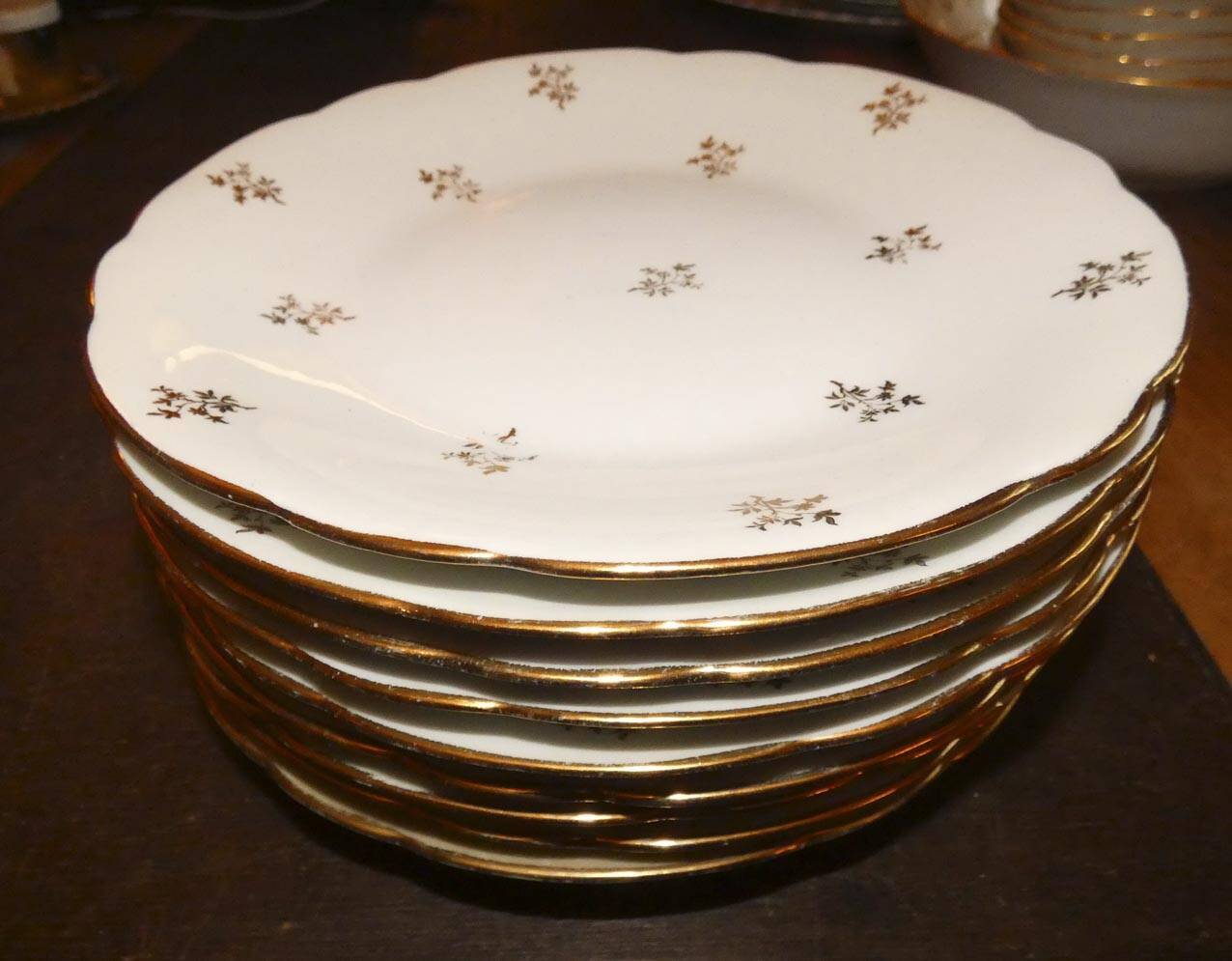 National Company Luxury Porcelain Plates