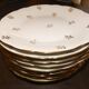 Assiettes Compagnie Nationale Porcelaine de luxe