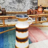 Vase Fat Lava-West Germany