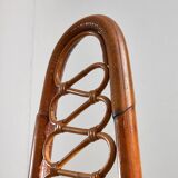 Curved Bamboo Chair, 1960s