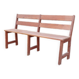 Wooden bench