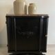 Black Art Deco bedside table