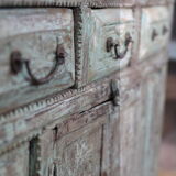Indian mango buffet 4 doors and 3 drawers, unique piece