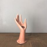 Hand ring sizer rose porcelain