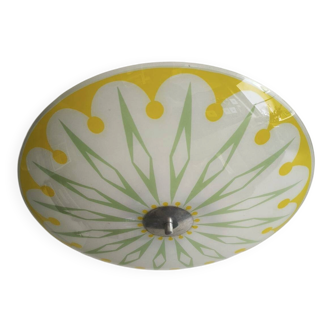 Vintage "saucoupe" suspension in opaline – New electrical system