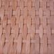 2 Tabouret en cuir et bois clair