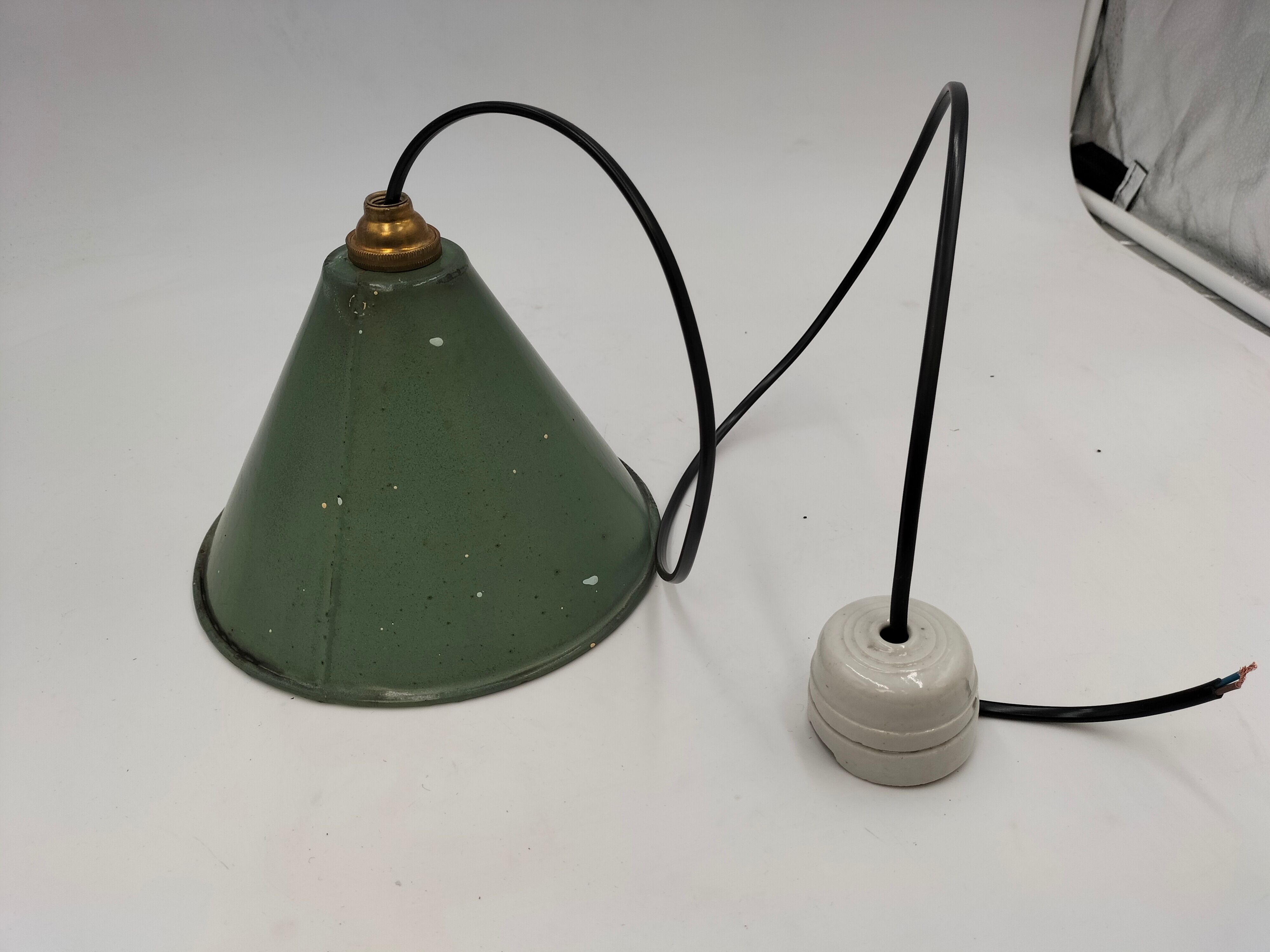 Lampe récup originale locomotive à hélice - Lumière de l'Atelier