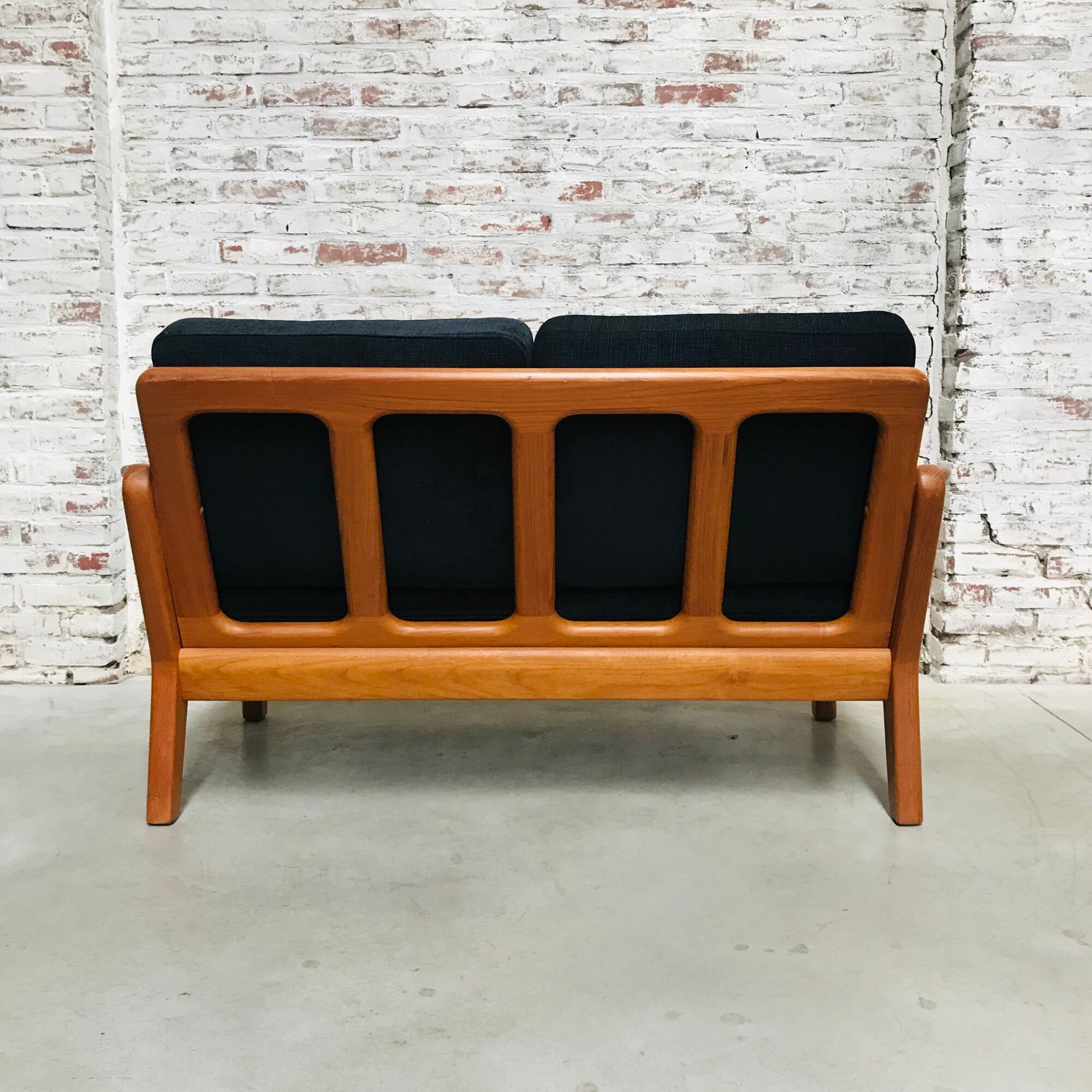 Vintage teak sofa par Juul Kristensen pour JK Danemark, des années 1970