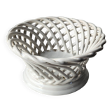 Lattice ceramic basket