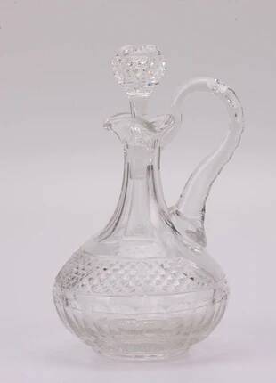 Crystal carafe stamped Saint-Louis Trianon