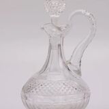 Crystal carafe stamped Saint-Louis Trianon