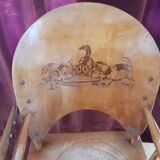 Wooden high chair c1920