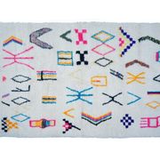 Colorful Berber carpet 203x154cm