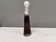 Table lamp by Carl Fagerlund for Orrefors Glassworks Sweden 1960s in translucent and deep red glass.