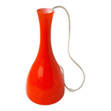 Orange glass pendant