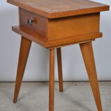 Table de chevet pieds compas