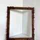 Antique handcarved frame Cedarwood 29.5 cm x 24 cm