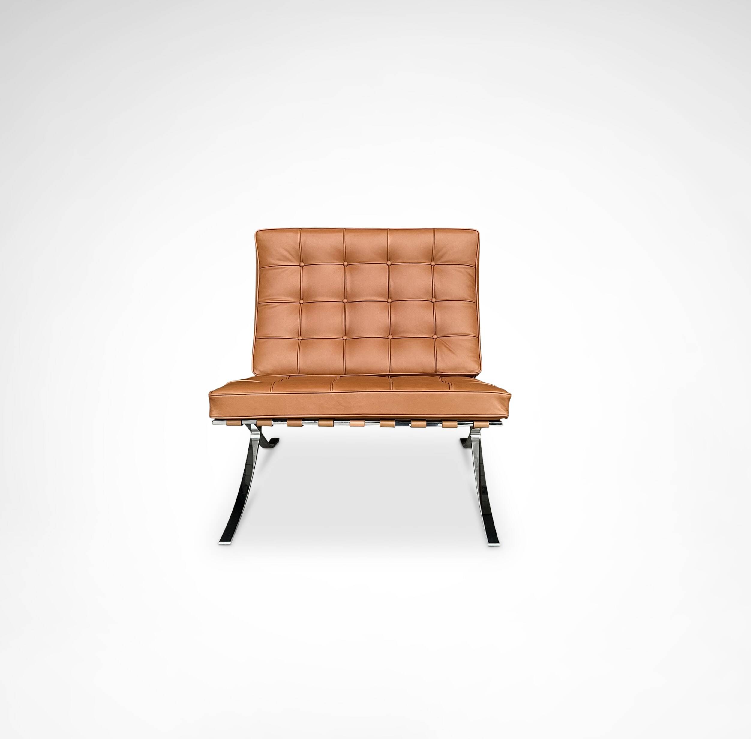 Chaise longue Barcelona MR90 de Mies van der Rohe pour Knoll