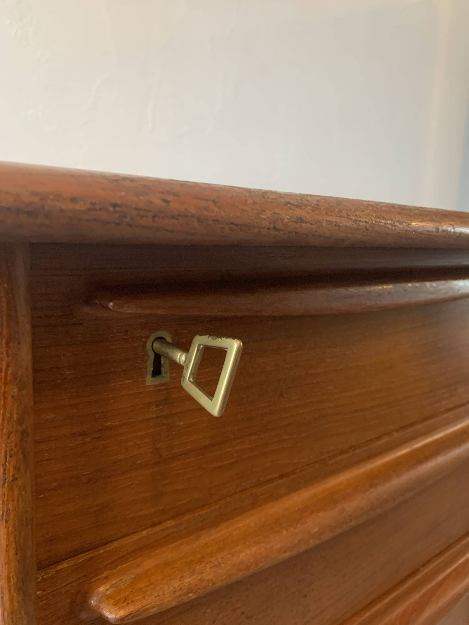Bureau danois Falster en Teck par Svend Madsen, années 60