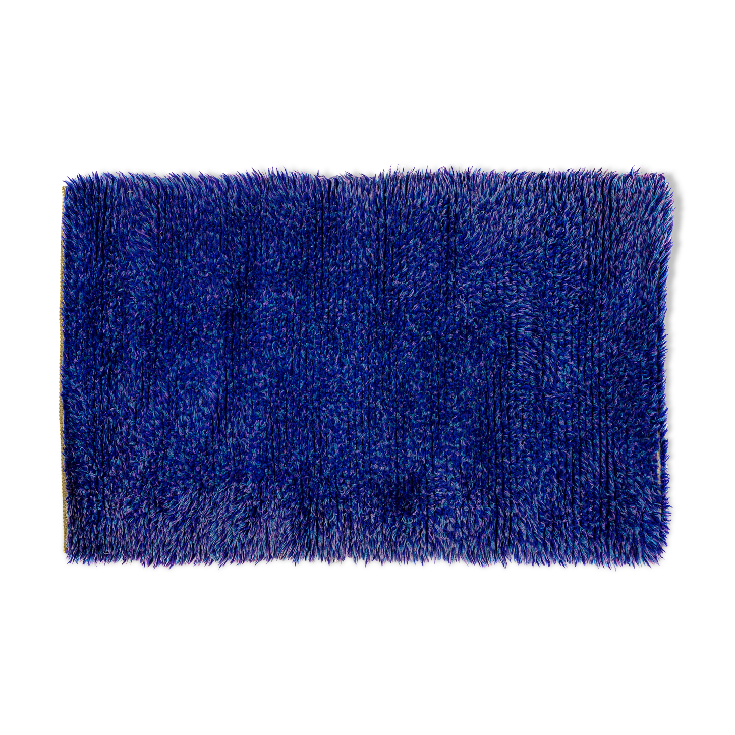 Scandinavian 20th century modern rya rug. 120 X 71 cm (47 X 28 in)