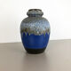 Vase en céramique multicolore 286-42 fabriqué par Scheurich, années 1970
