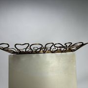 Mid-Century Brass Mirror in the style of Gio Ponti Style, Italy, 1950s