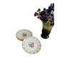 Set of 6 flat plates Saint Amand Céranord model Eve