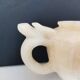 Chinese decorative teapot dragon in cut stone