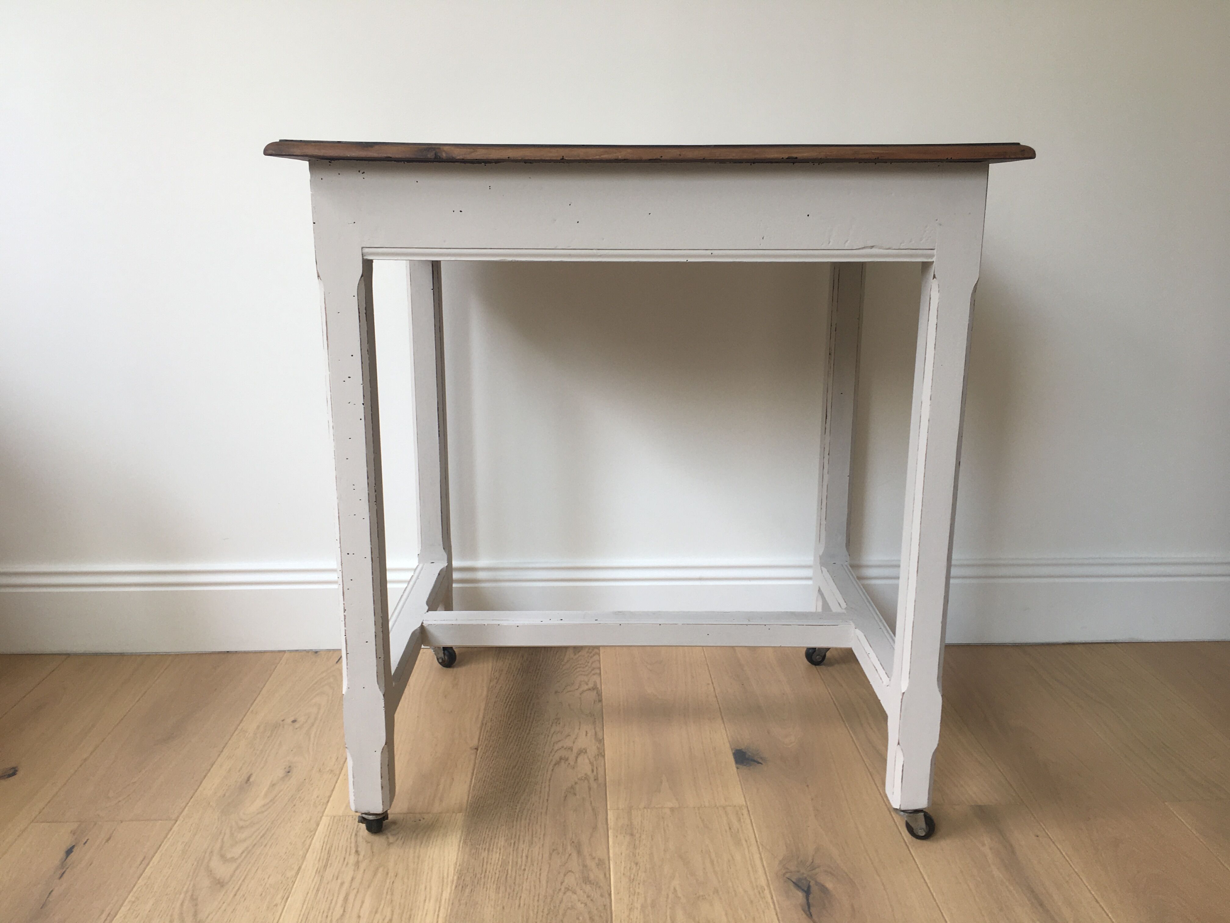 Vintage solid wood service