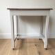 Desserte vintage en bois massif