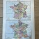 Map of France - 20x29cm
