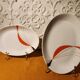 Paire de petits plats ovales design 70 Winterling Marktleuthen Bavaria