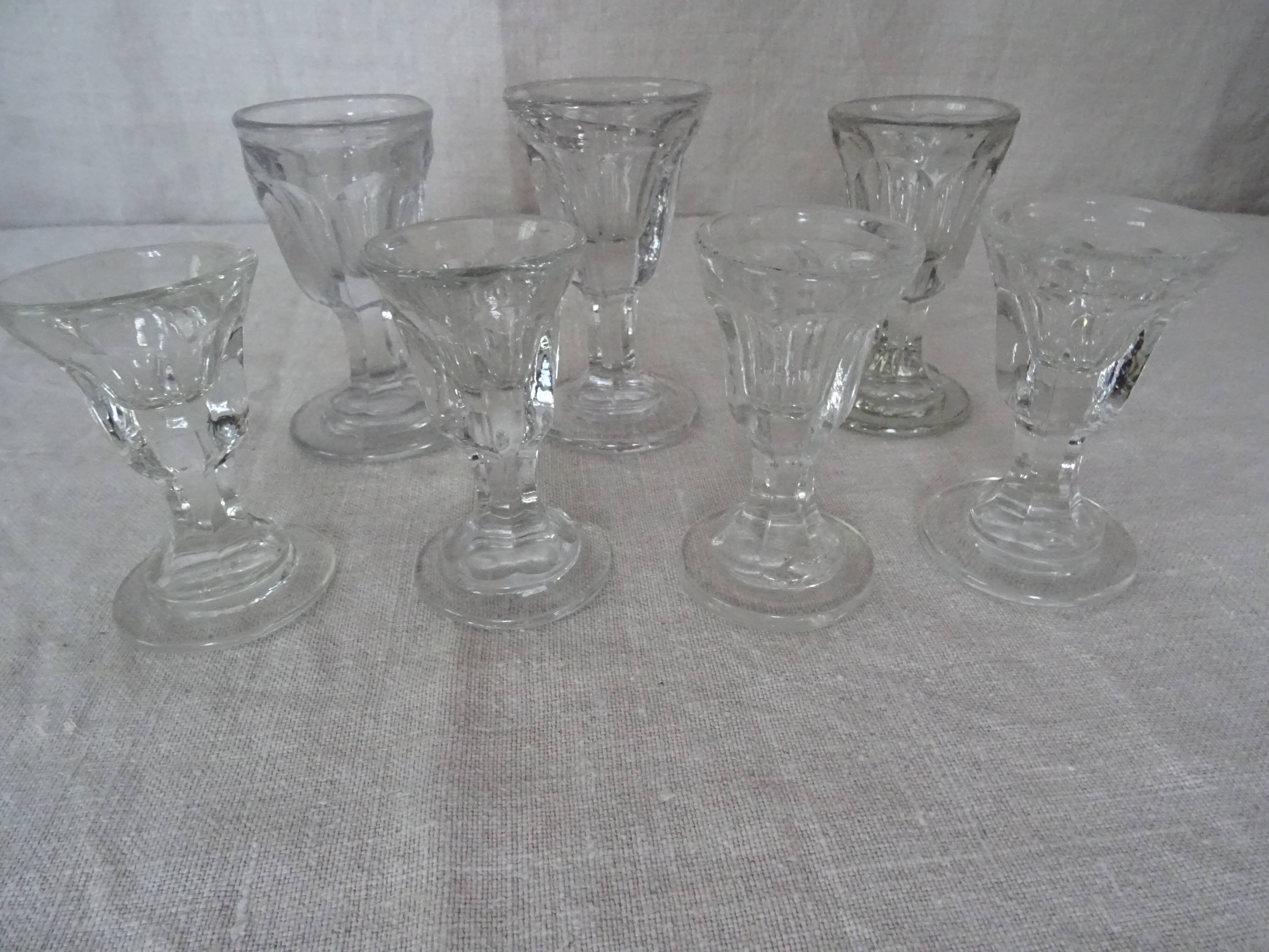 7 thick old deceptive lenses 19th gbc