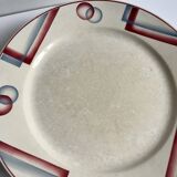8 Digoin Sarreguemines plates