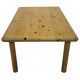 Vintage coffee table in pine 70s minimalist design