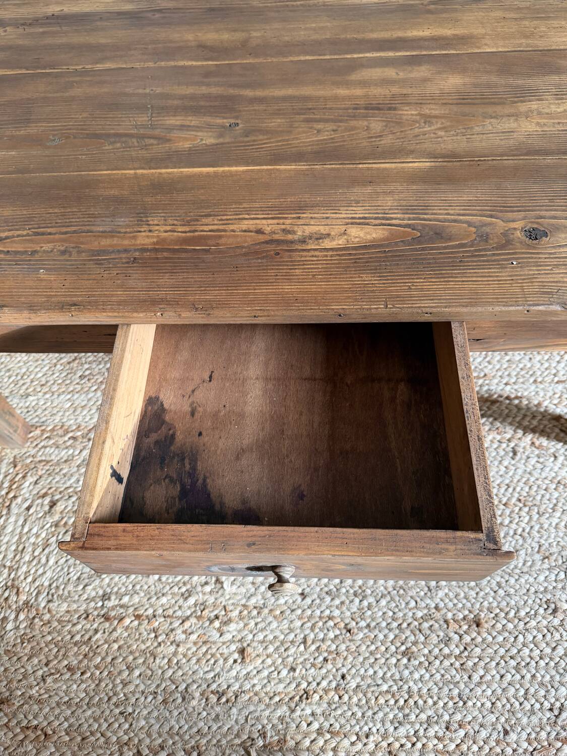 Renovated farmhouse coffee table