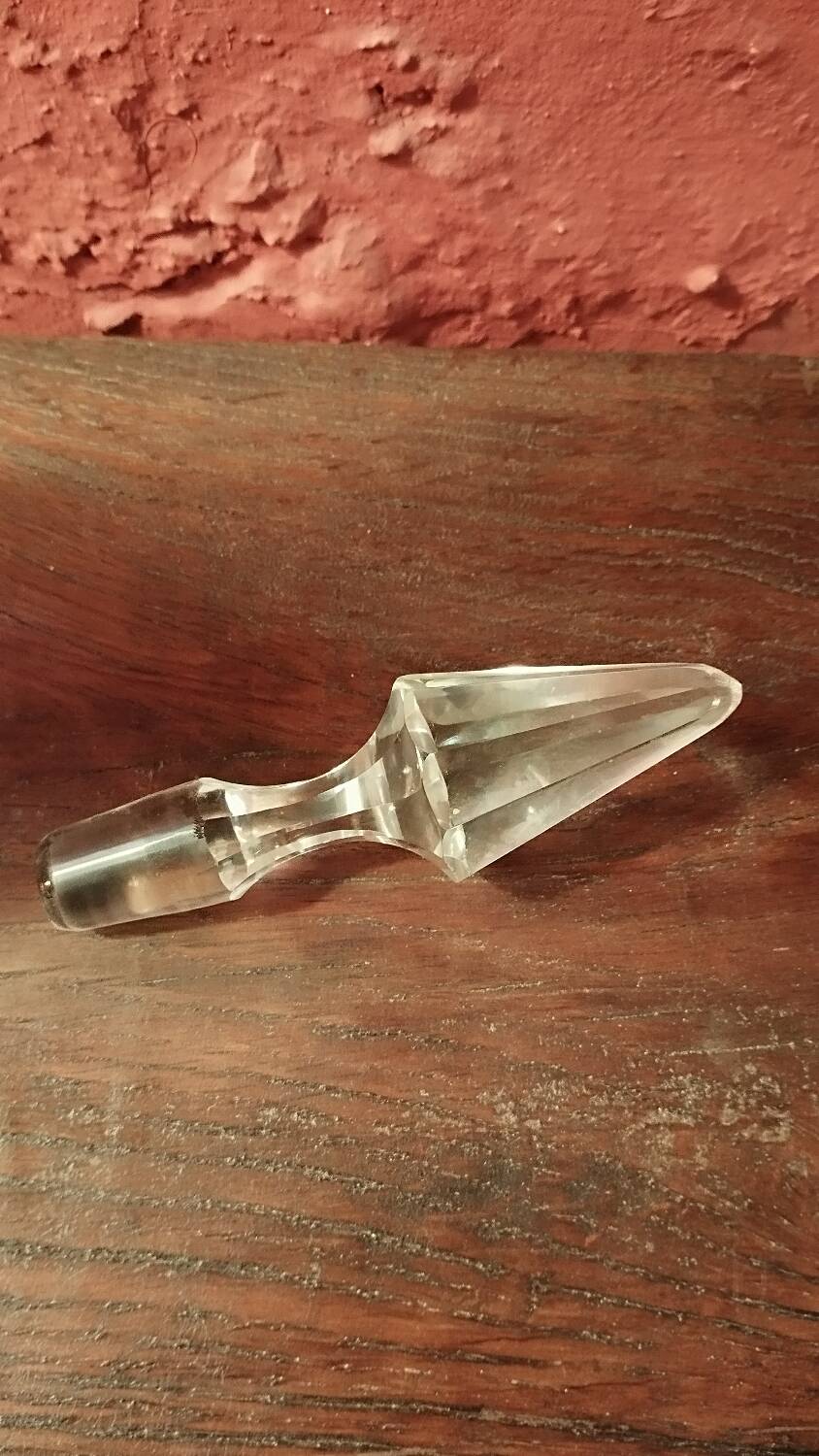 Bohemian crystal carafe