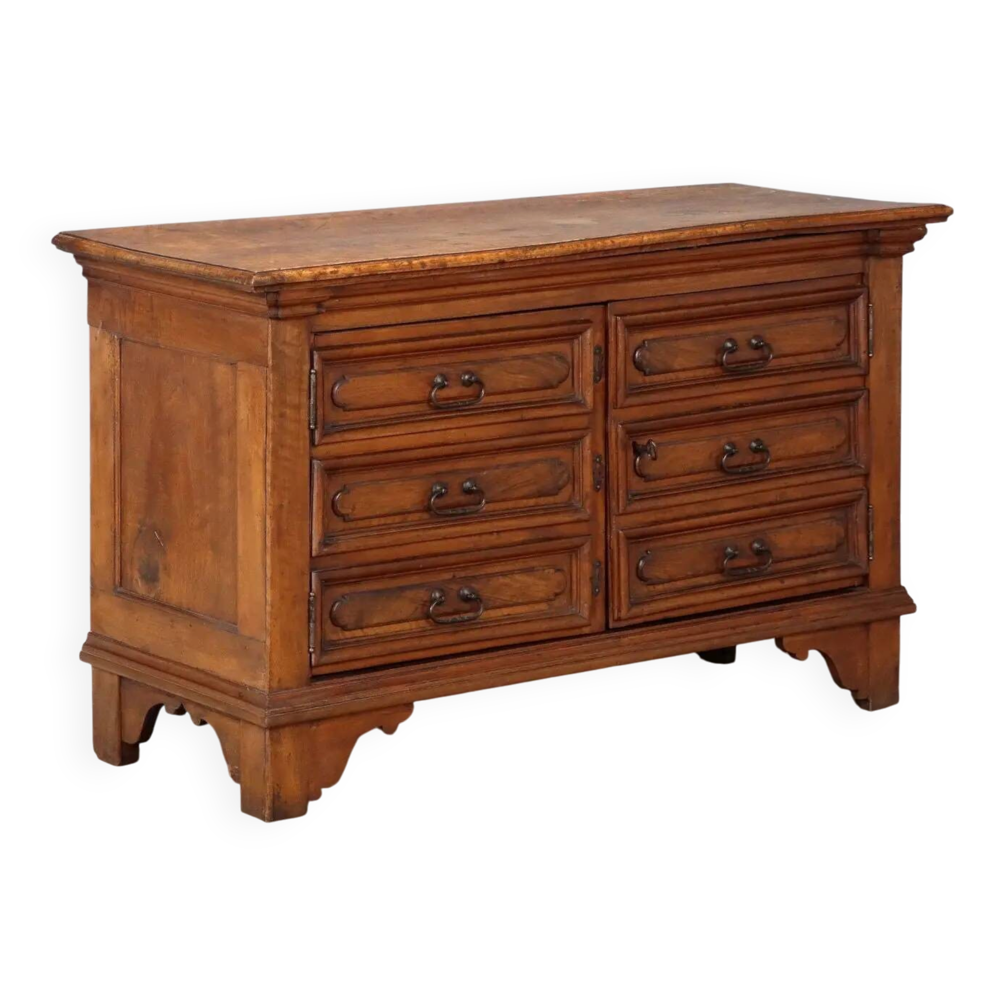 Antique walnut buffet, Italy, late 19th century